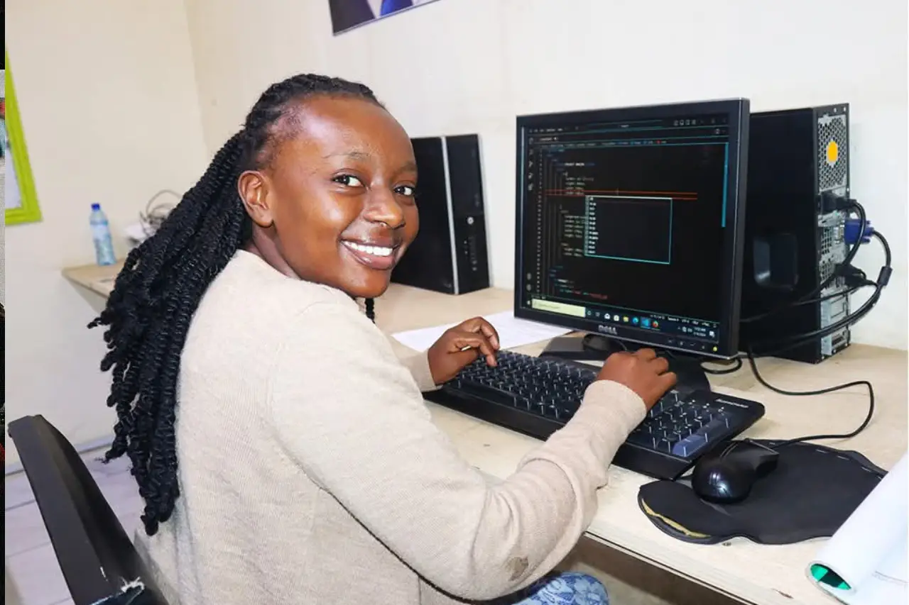 A student learning tech at Global technical college which is among our college courses