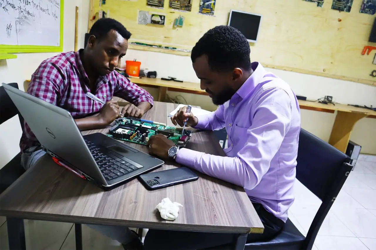 school of electronics among our college courses, students at Global Technical institute